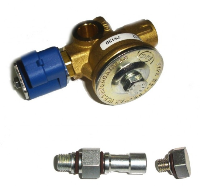 Abschaltventil 6mm MB2 Komplett