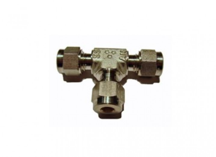 T-Stück 6mm Edelstahl für CNG