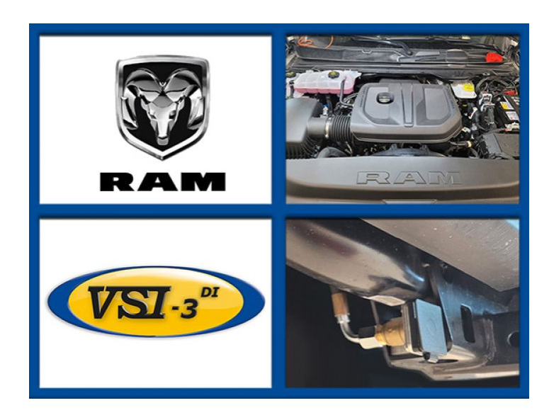 VSI-3 DI RAM 1500 3.0 Hurricane MY25 Komplett-Kit mit 123L Tank