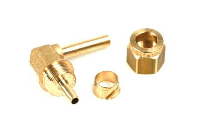 FARO Winkelstück 90° Rohrstutzen 6mm