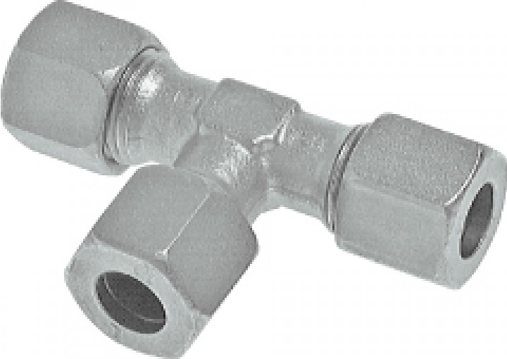 T-Schneidring Verschraubung 6mm Stahl